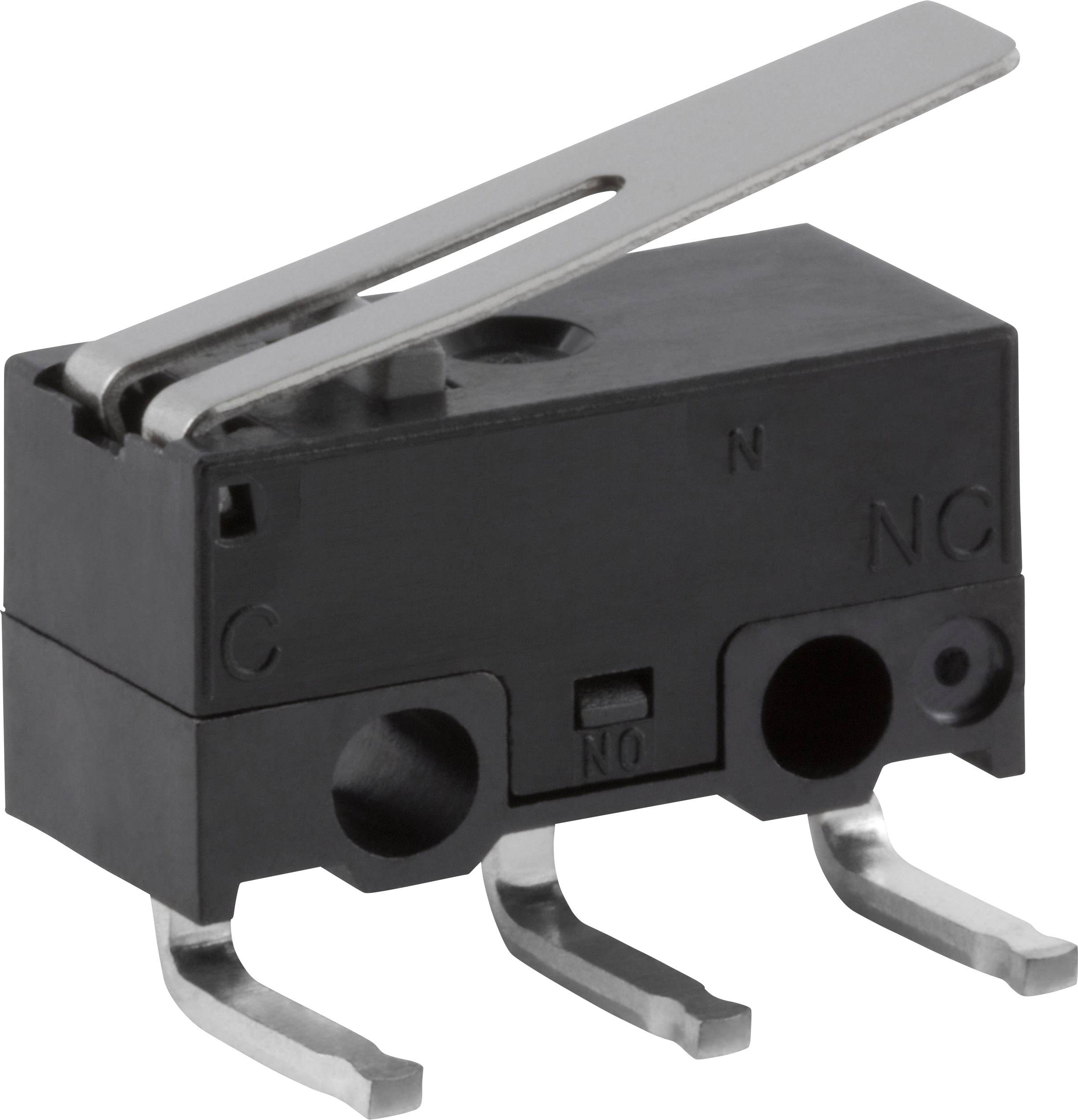 ZF Mikroschalter DG23-B3LA 30 V/DC 0.05A 1 x Ein/(Ein) tastend