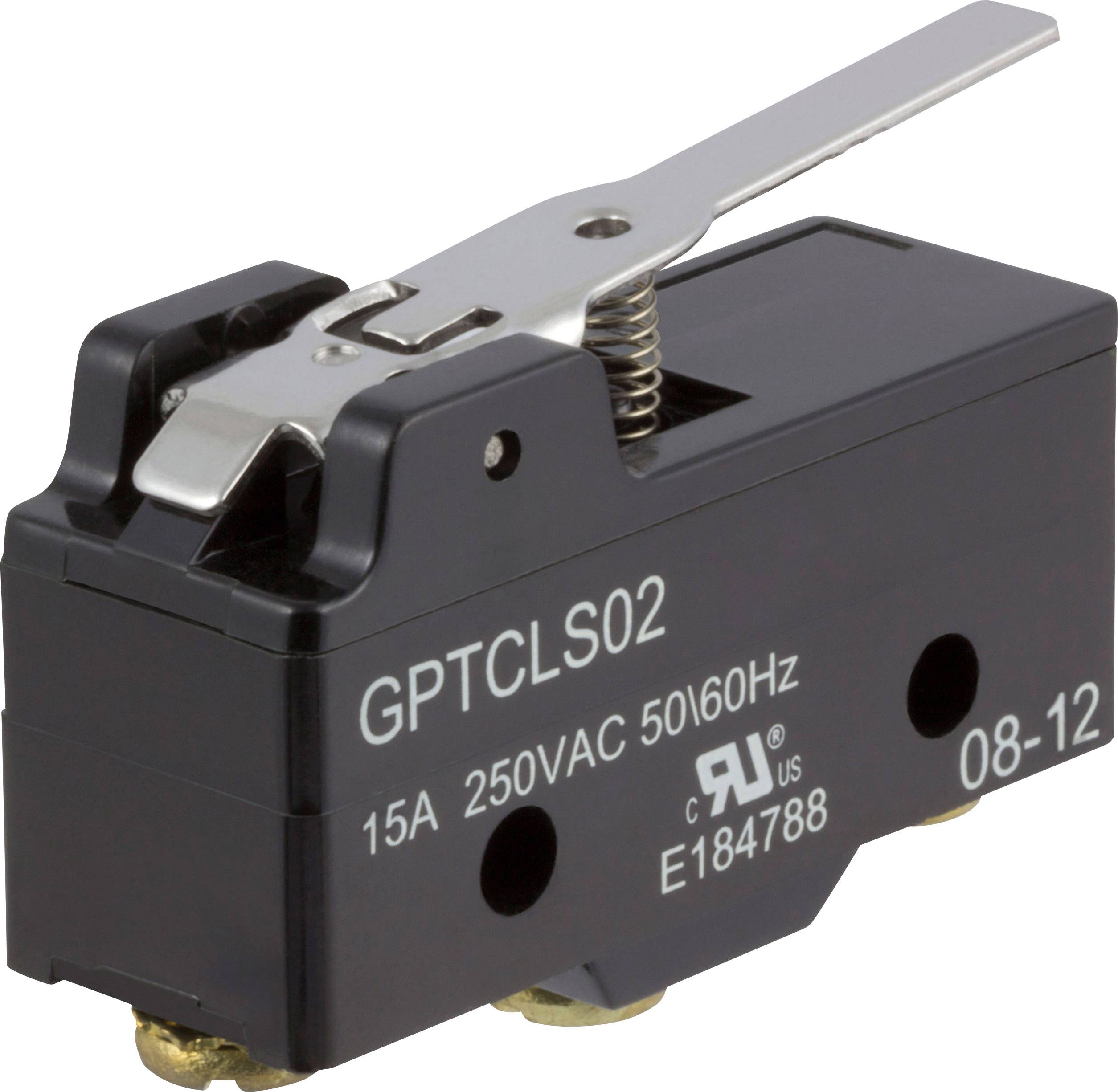 ZF Mikroschalter GPTCLS02 250 V/AC 15A 1 x Ein/(Ein) tastend 1St.