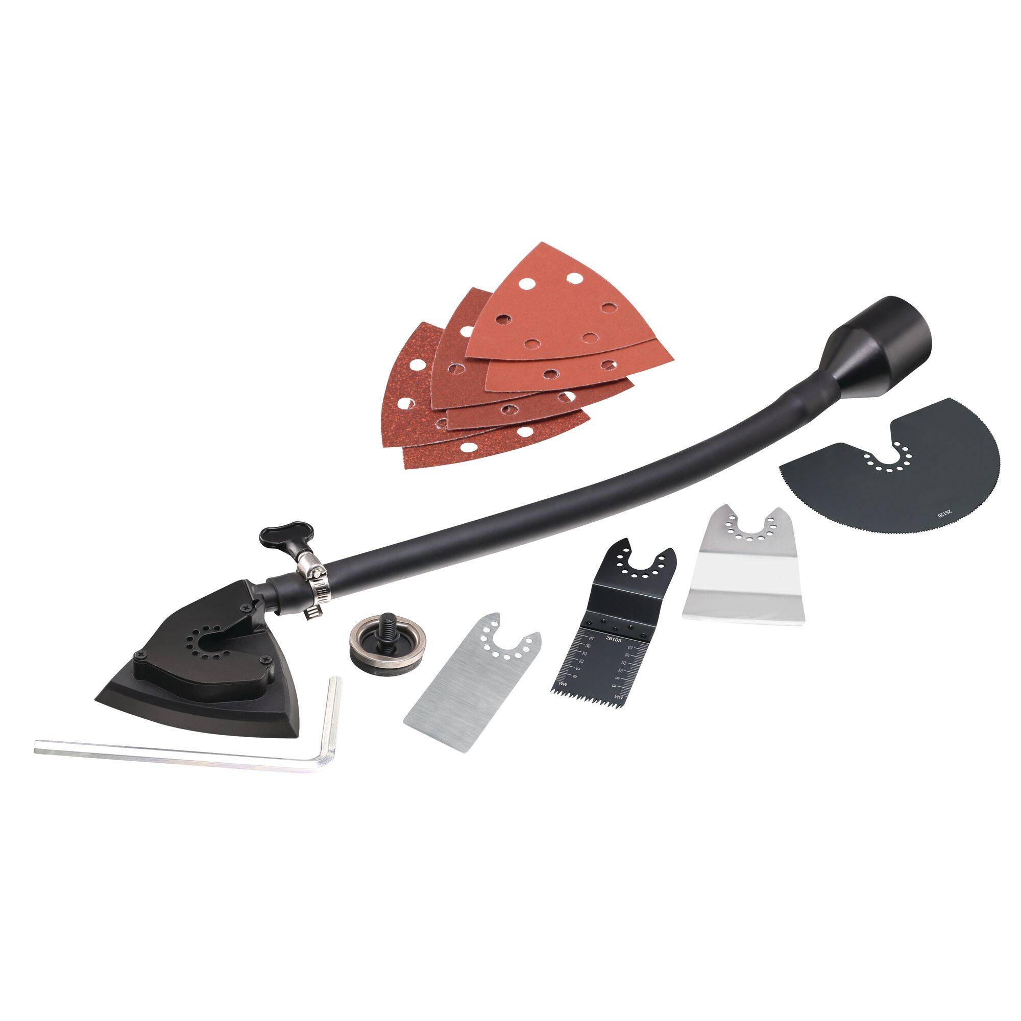 Black & Decker MT300KA MT300KA-QS Multifunktionswerkzeug mit Zubehör, inkl. Koffer 13teilig 300W