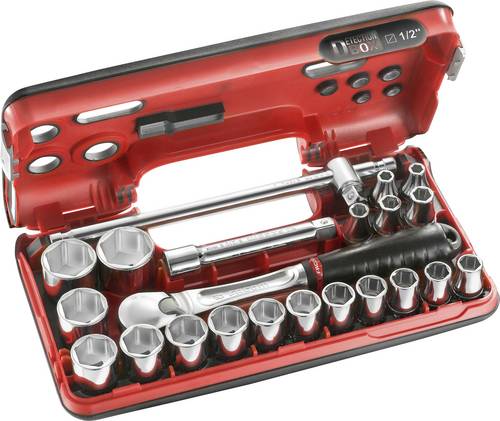 Facom Steckschlüsselsatz metrisch 1/2  (12.5 mm) 22teilig SL.DBOX4