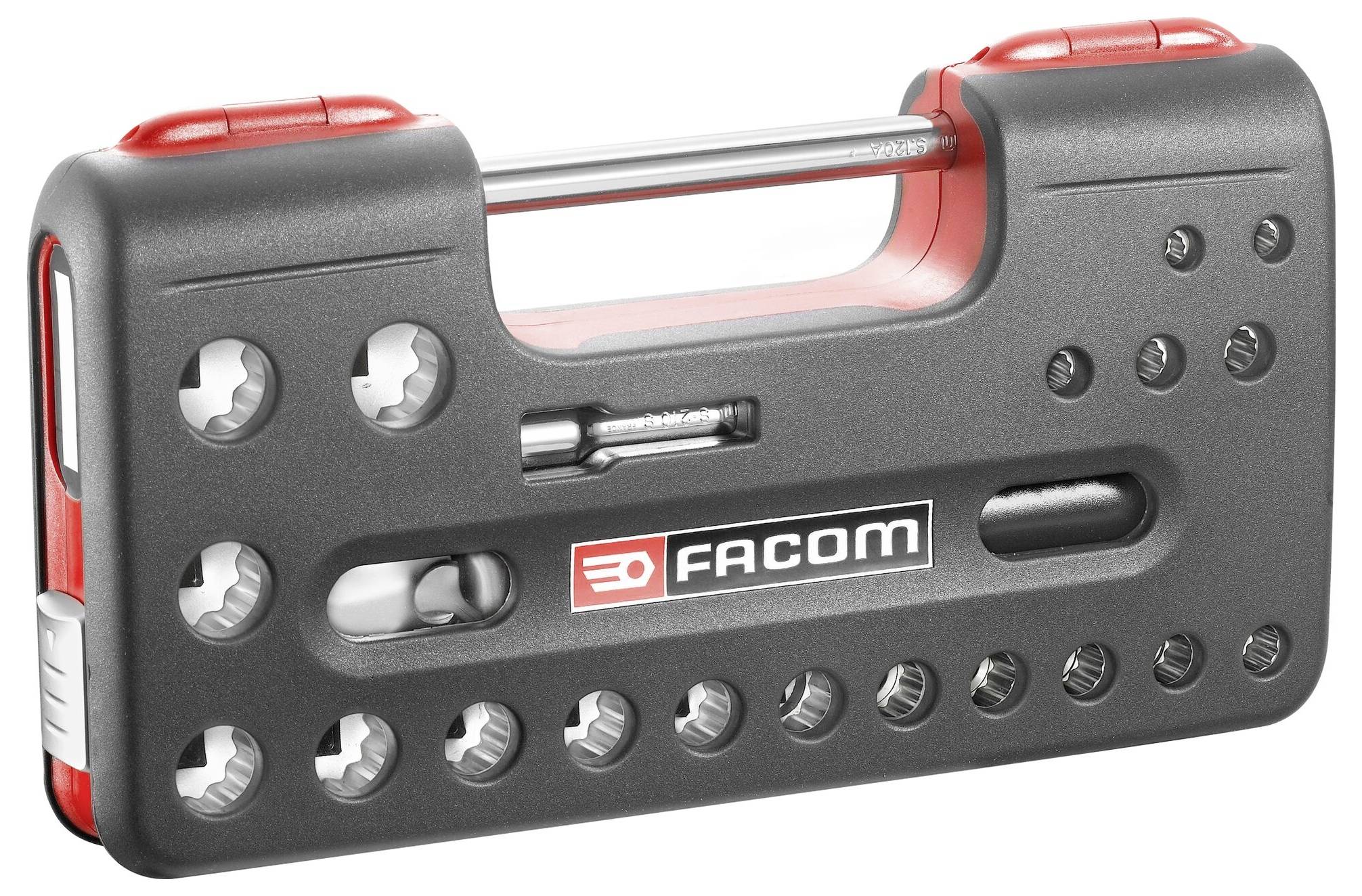 Facom Steckschlüsselsatz metrisch 1/2" (12.5 mm) 22teilig SL.DBOX412