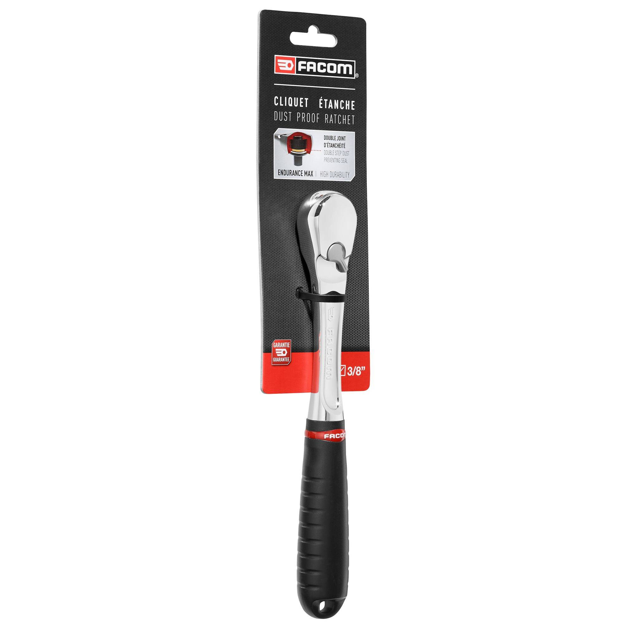 Facom JL.161PB Umschaltknarre 3/8" (10 mm) 211 mm