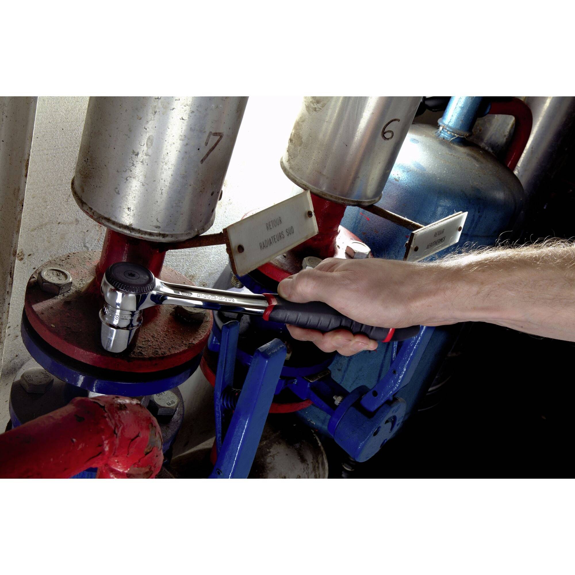 Facom S.161BPB Umschaltknarre 1/2" (12.5 mm) 260mm