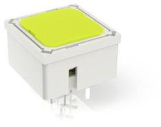 RAFI 3.14.200.023/0000 3.14.200.023/0000 Drucktaster 35V 0.25A 1 x Aus/(Ein) tastend Gelb 32St.