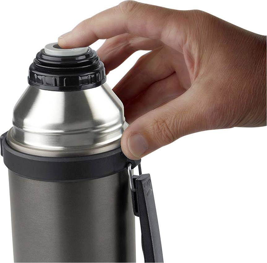 Isosteel Duo Thermoflasche Titan-Grau 1l VA-9562DQAT