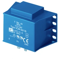 Block VCM 36/2/15 Printtransformator 1 x 230V 2 x 15 V/AC 36 VA 1.2A Block VCM 36/2/15 Printtransformator 1 x 230V 2 x 15 V/AC 36 VA 1.2A