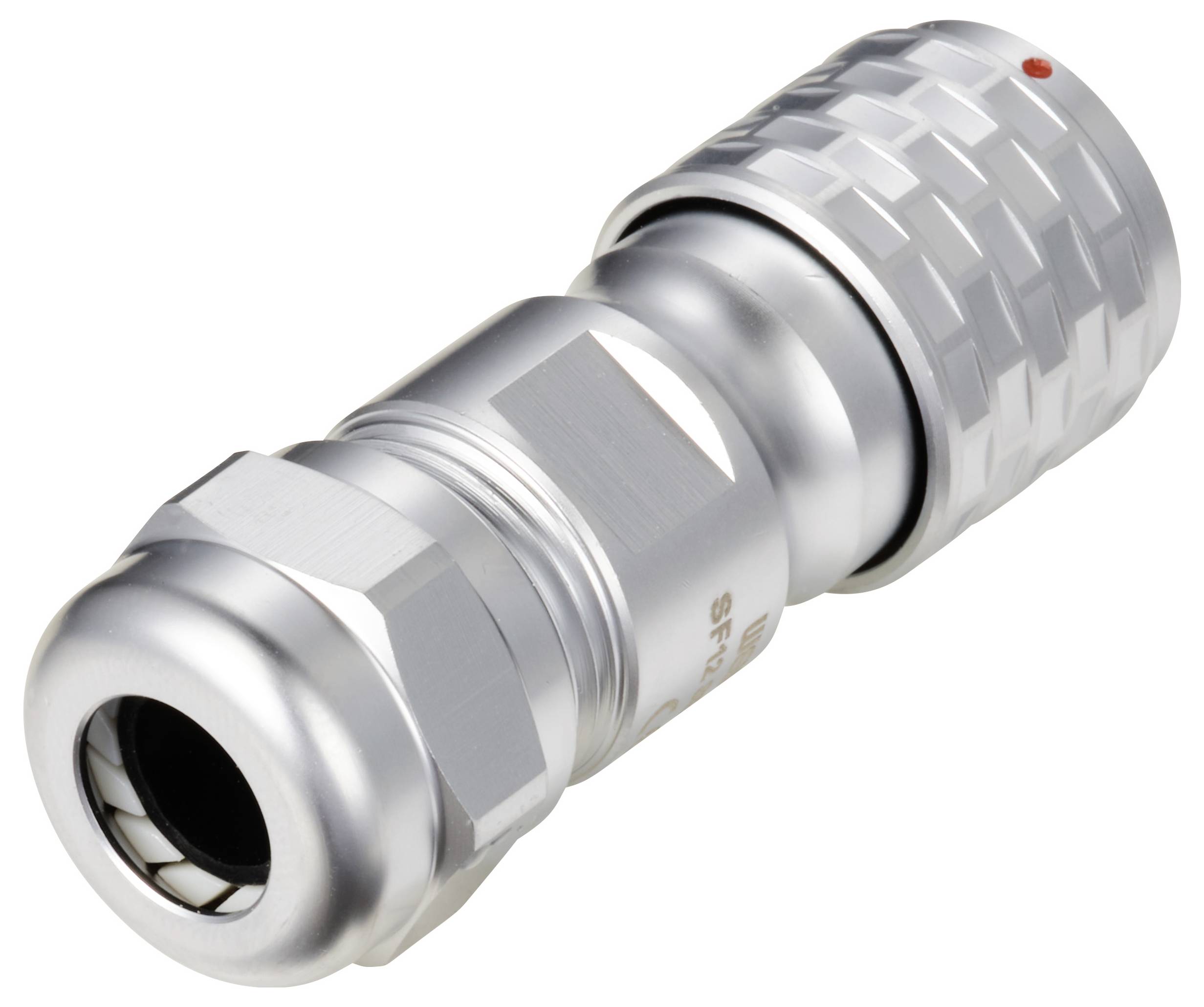 Weipu SF1210/S9 II Rundstecker Kupplung, gerade Gesamtpolzahl: 9 Serie (Rundsteckverbinder): SF12 1St.