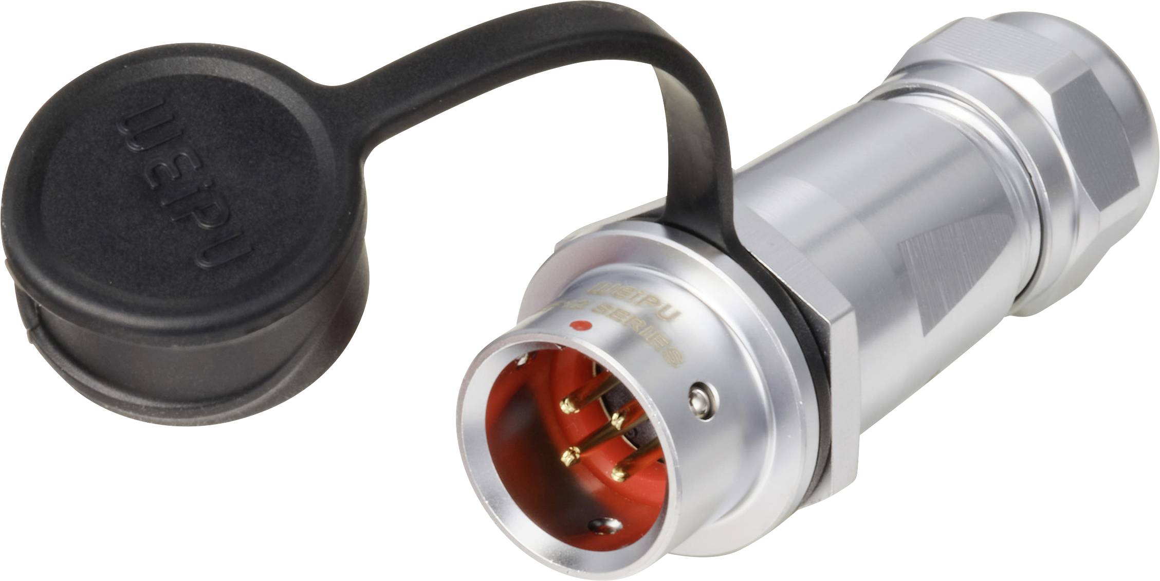 Weipu SF1211/P4 I Rundstecker Stecker, gerade Gesamtpolzahl: 4 Serie (Rundsteckverbinder): SF12 1 S