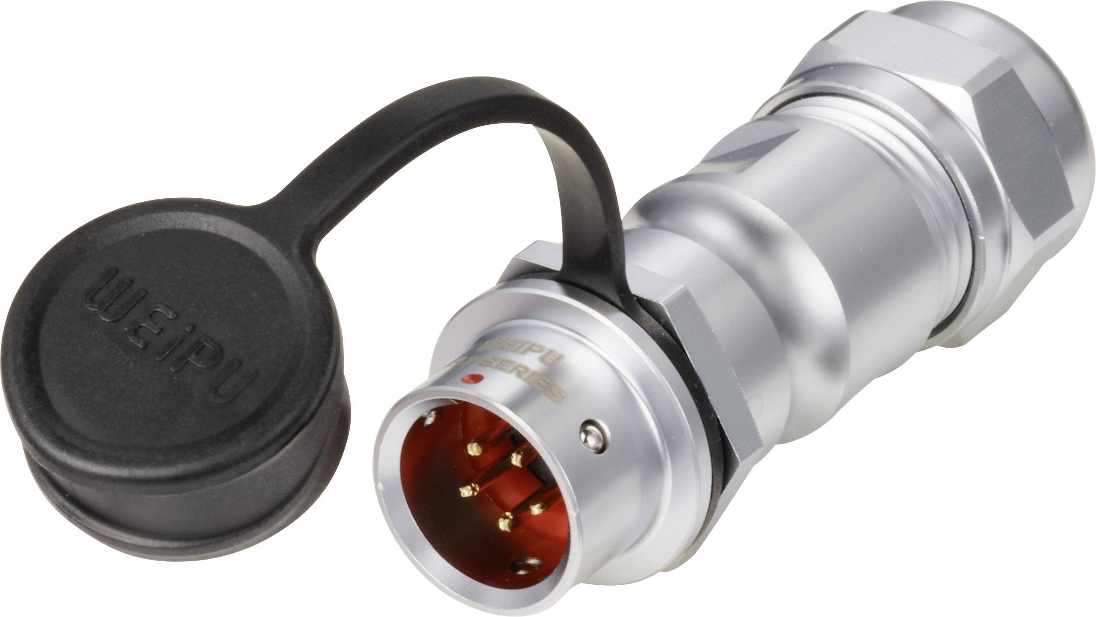 Weipu SF1211/P5 II Rundstecker Stecker, gerade Gesamtpolzahl: 5 Serie (Rundsteckverbinder): SF12 1