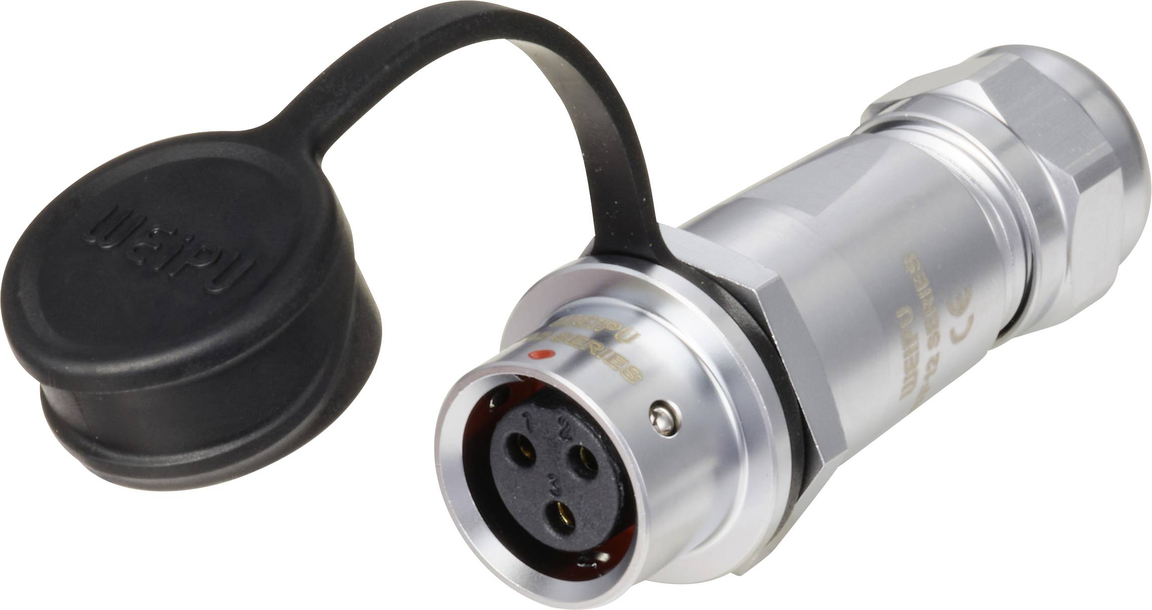 Weipu SF1211/S3 I Rundstecker Kupplung, gerade Gesamtpolzahl: 3 Serie (Rundsteckverbinder): SF12 1St.