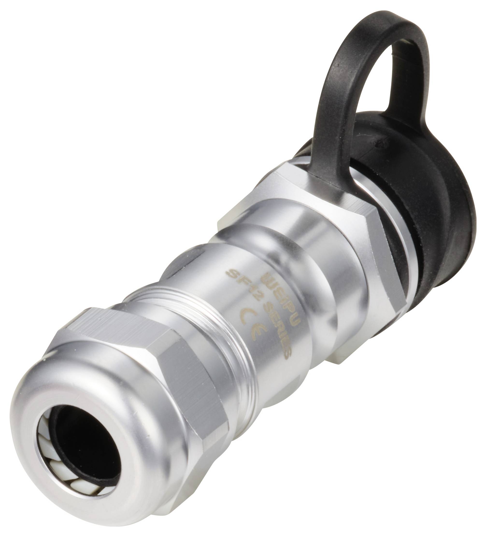 Weipu SF1211/S6 II Rundstecker Kupplung, gerade Gesamtpolzahl: 6 Serie (Rundsteckverbinder): SF12 1