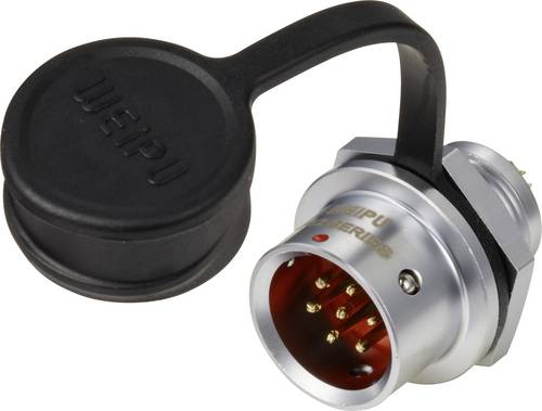 Weipu SF1212/P7 Rundstecker Stecker, gerade Gesamtpolzahl: 7 Serie (Rundsteckverbinder): SF12 1 St.
