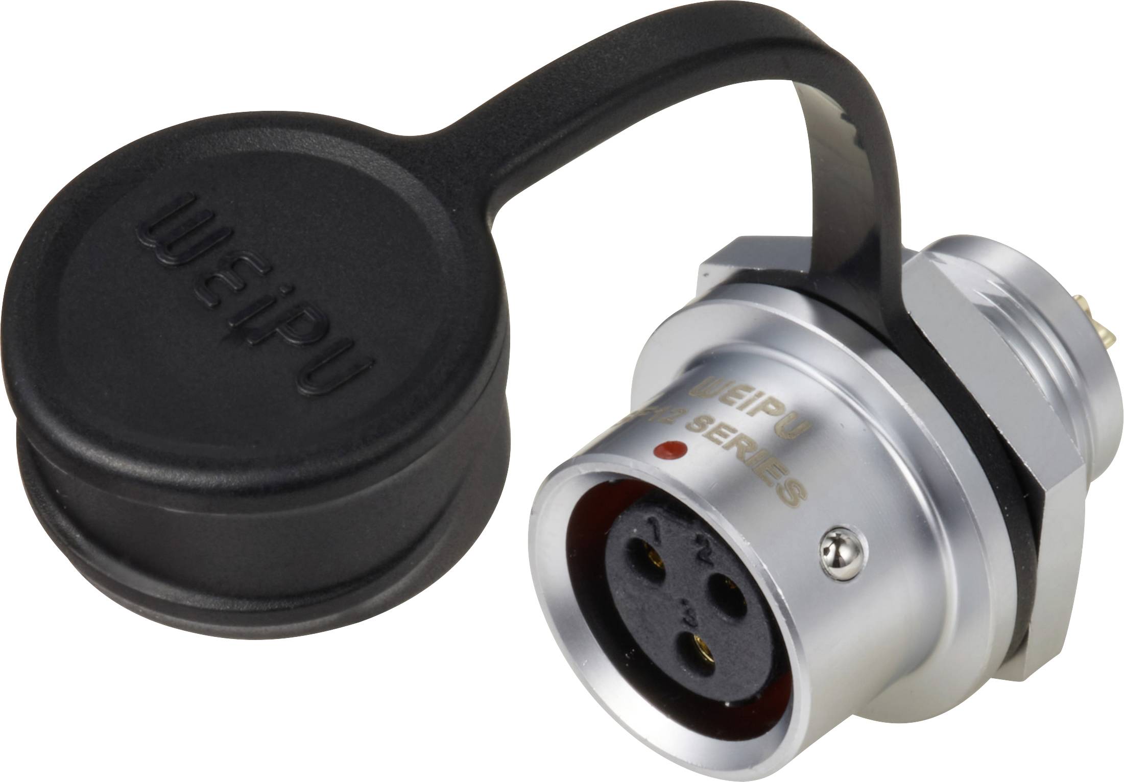 Weipu SF1212/S3 Rundstecker Kupplung, gerade Gesamtpolzahl: 3 Serie (Rundsteckverbinder): SF12 1 St