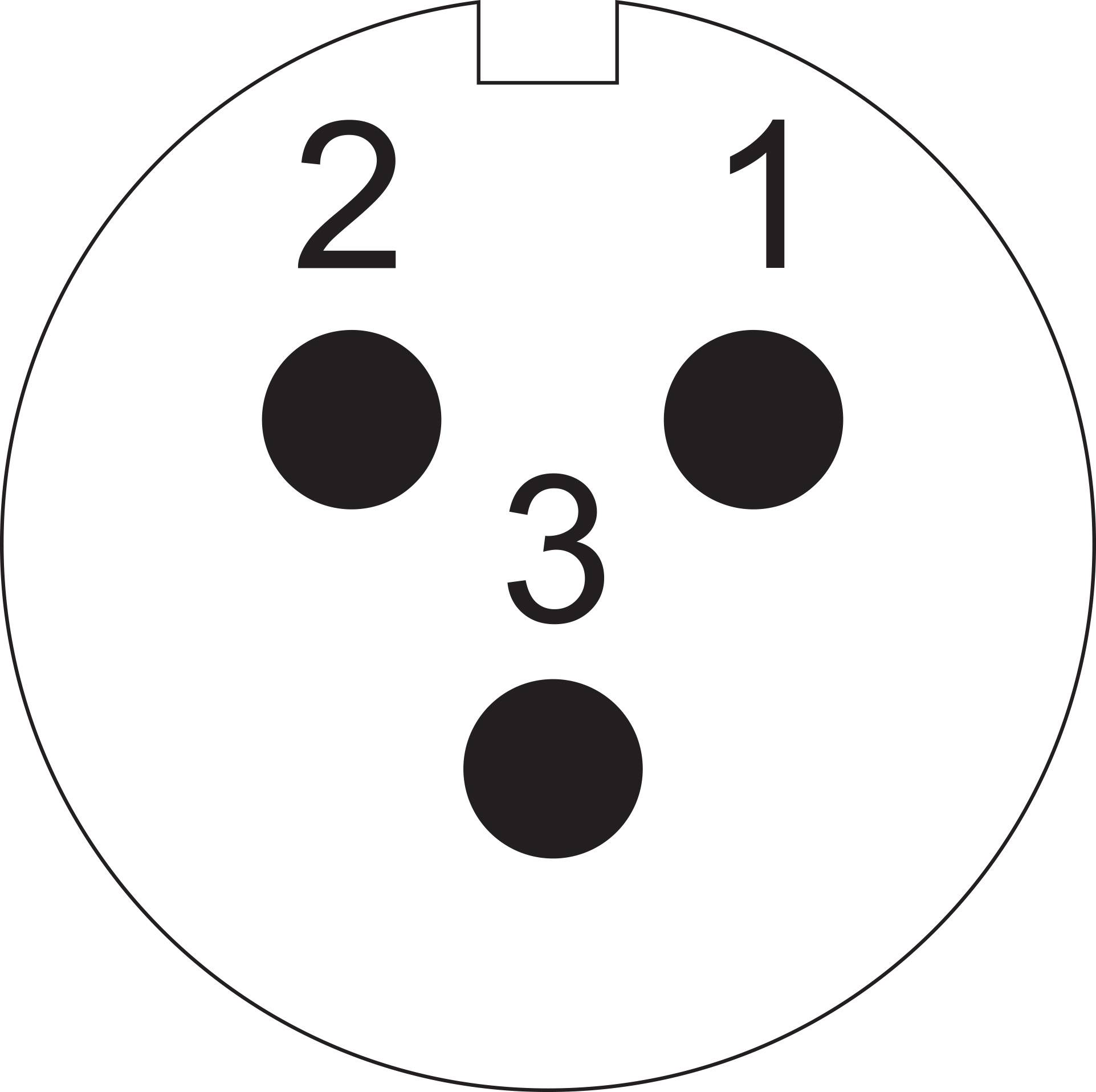 Weipu SF1213/S3 Rundstecker Kupplung, gerade Gesamtpolzahl: 3 Serie (Rundsteckverbinder): SF12 1 St