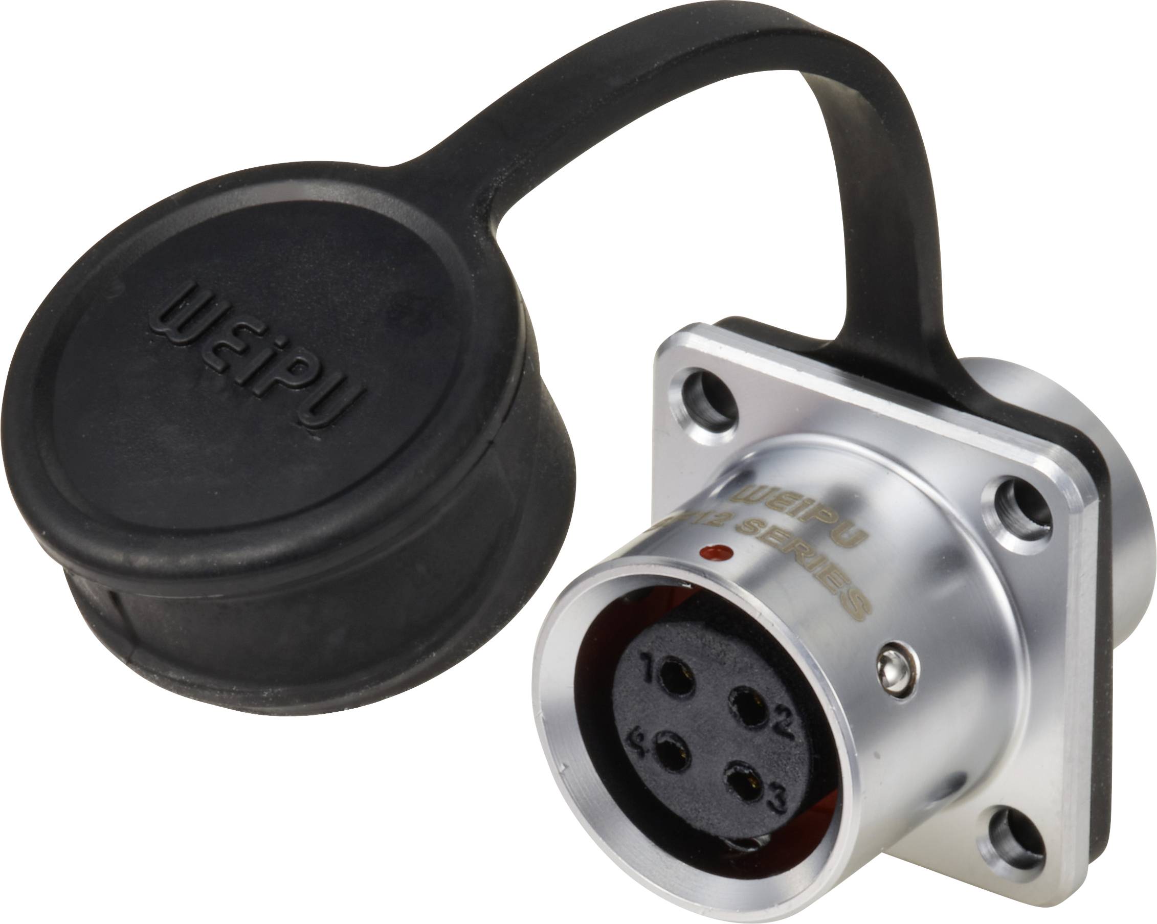 Weipu SF1213/S4 Rundstecker Kupplung, gerade Gesamtpolzahl: 4 Serie (Rundsteckverbinder): SF12 1 St