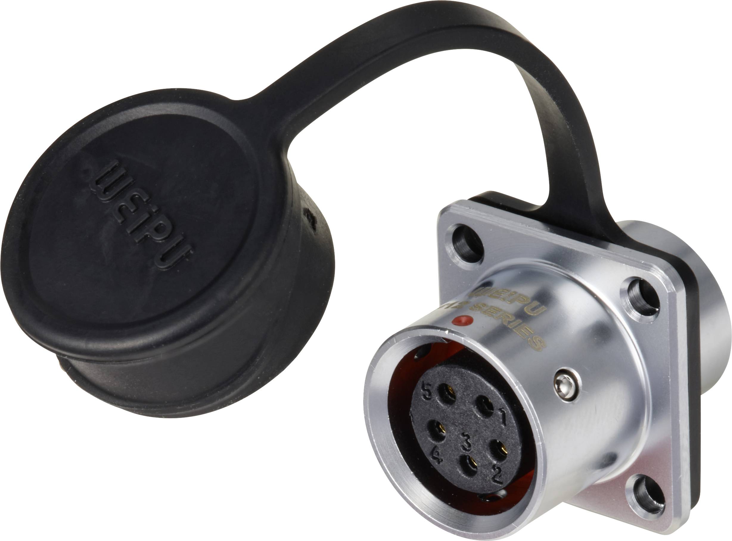 Weipu SF1213/S5 Rundstecker Kupplung, gerade Gesamtpolzahl: 5 Serie (Rundsteckverbinder): SF12 1St.