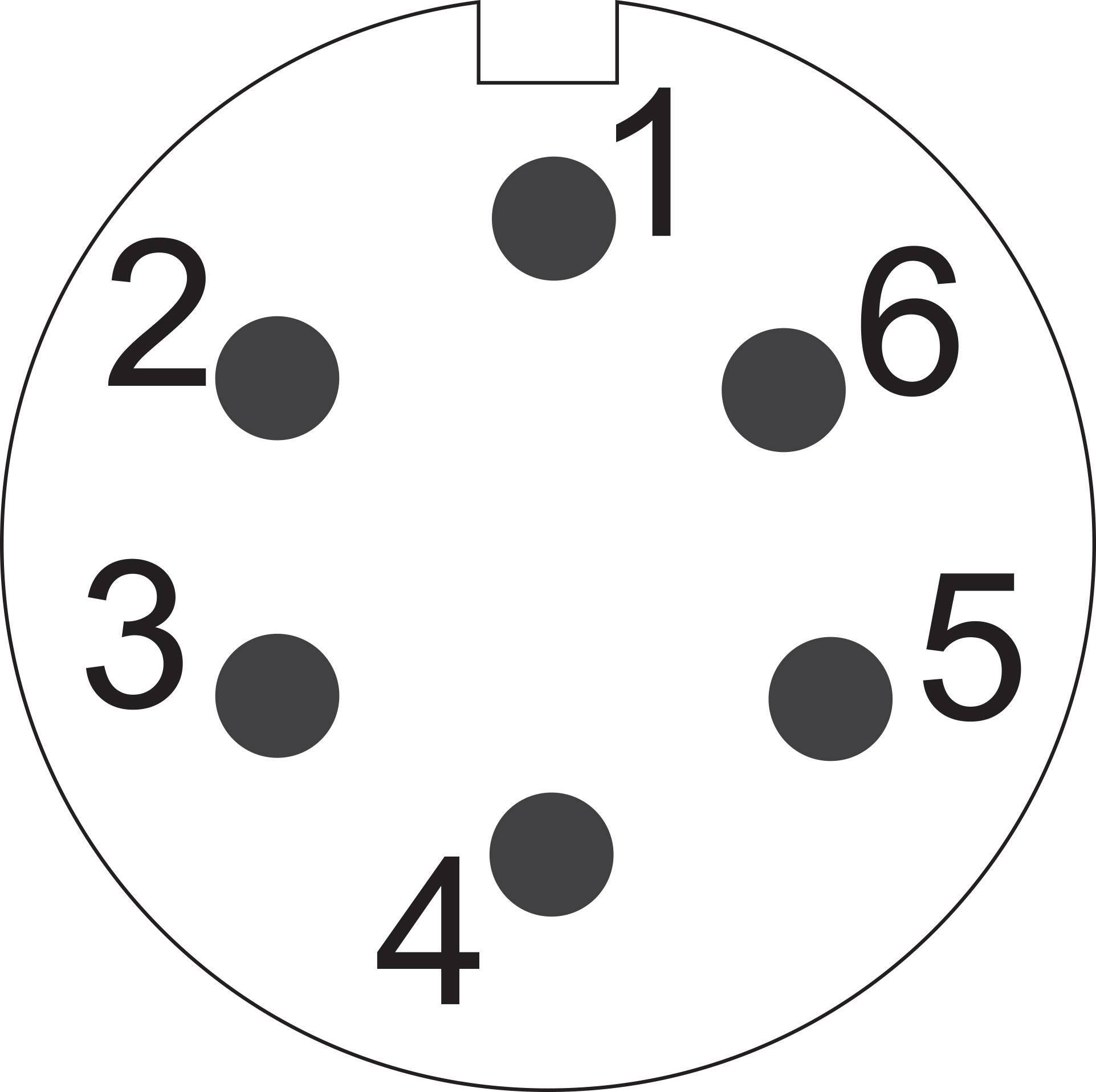 Weipu SF1213/S6 Rundstecker Kupplung, gerade Gesamtpolzahl: 6 Serie (Rundsteckverbinder): SF12 1St.