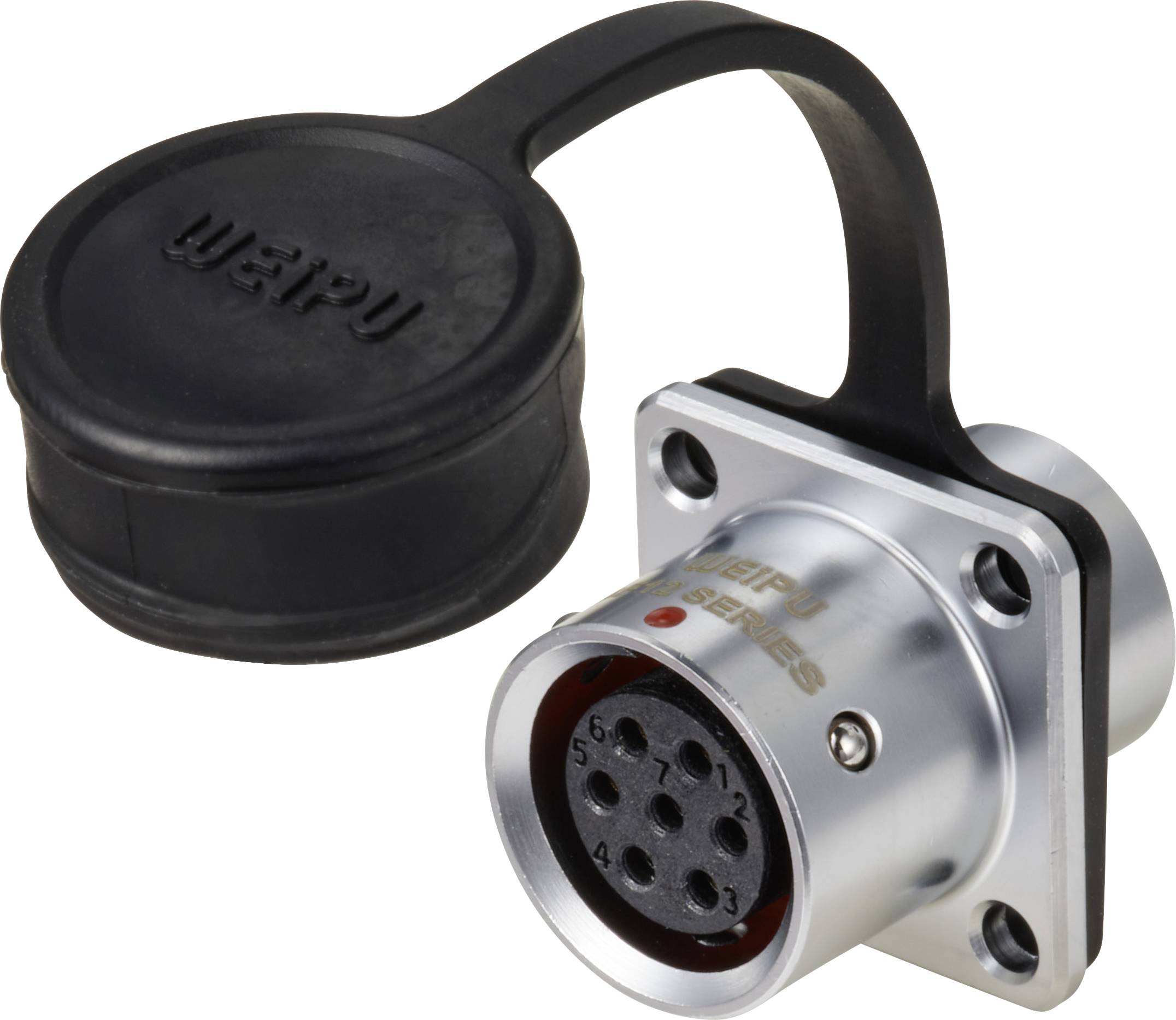 Weipu SF1213/S7 Rundstecker Kupplung, gerade Gesamtpolzahl: 7 Serie (Rundsteckverbinder): SF12 1 St