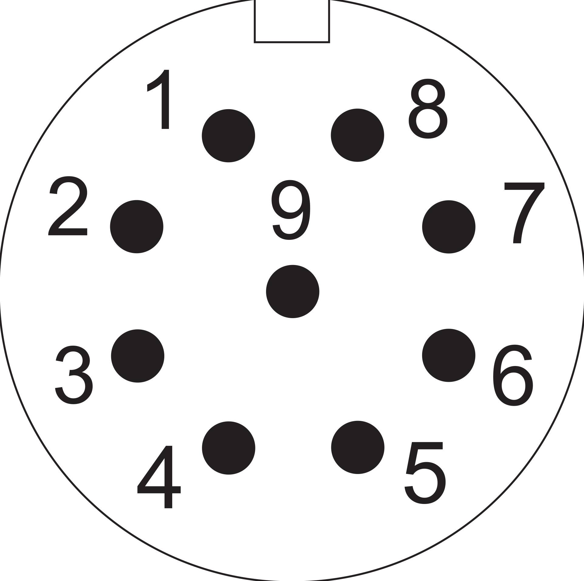 Weipu SF1213/S9 Rundstecker Kupplung, gerade Gesamtpolzahl: 9 Serie (Rundsteckverbinder): SF12 1 St