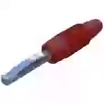 SKS Hirschmann VON 20 Bananenstecker Stecker, gerade Stift-Ø: 4mm Rot SKS Hirschmann VON 20 Bananenstecker Stecker, gerade Stift-Ø: 4mm Rot