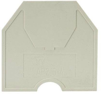 Wieland Electric 07.311.0155.0 Abtrennplatte Grau 1 St.