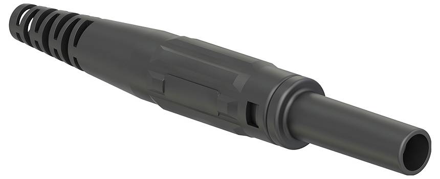 Stäubli XK-410 Laborbuchse Buchse, gerade Stift-Ø: 4 mm Schwarz 1 St.