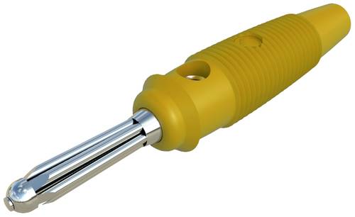 Hirschmann Test & Measurement BUELA 20 K Büschelstecker Stecker, gerade Stift-Ø: 4 mm Gelb