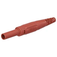 Stäubli XK-410 Laborbuchse Buchse, gerade Stift-Ø: 4 mm Rot 1 St. Stäubli XK-410 Laborbuchse Buchse, gerade Stift-Ø: 4 mm Rot 1 St.