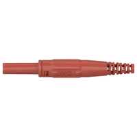 Stäubli XK-410 Laborbuchse Buchse, gerade Stift-Ø: 4 mm Rot 1 St. Stäubli XK-410 Laborbuchse Buchse, gerade Stift-Ø: 4 mm Rot 1 St.