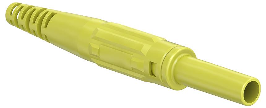 Stäubli XK-410 Laborbuchse Buchse, gerade Stift-Ø: 4 mm Gelb 1 St.