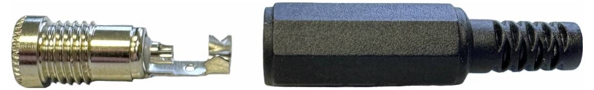 BKL Electronic 072208 Niedervolt-Steckverbinder Buchse, gerade 5.5mm 2.1mm