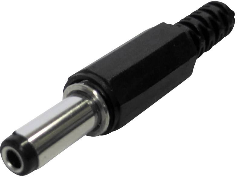 Niedervolt-Steckverbinder Stecker, gerade 5.5mm 2.5mm
