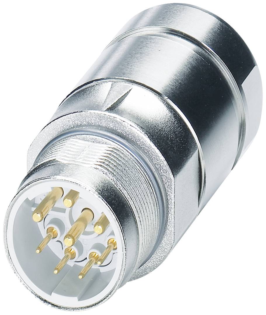 Leitungssteckverbinder - power M23 - Serie P30 1605575 SF-7EP1N8A90DU Silber Phoenix Contact Inhalt: 1 St.