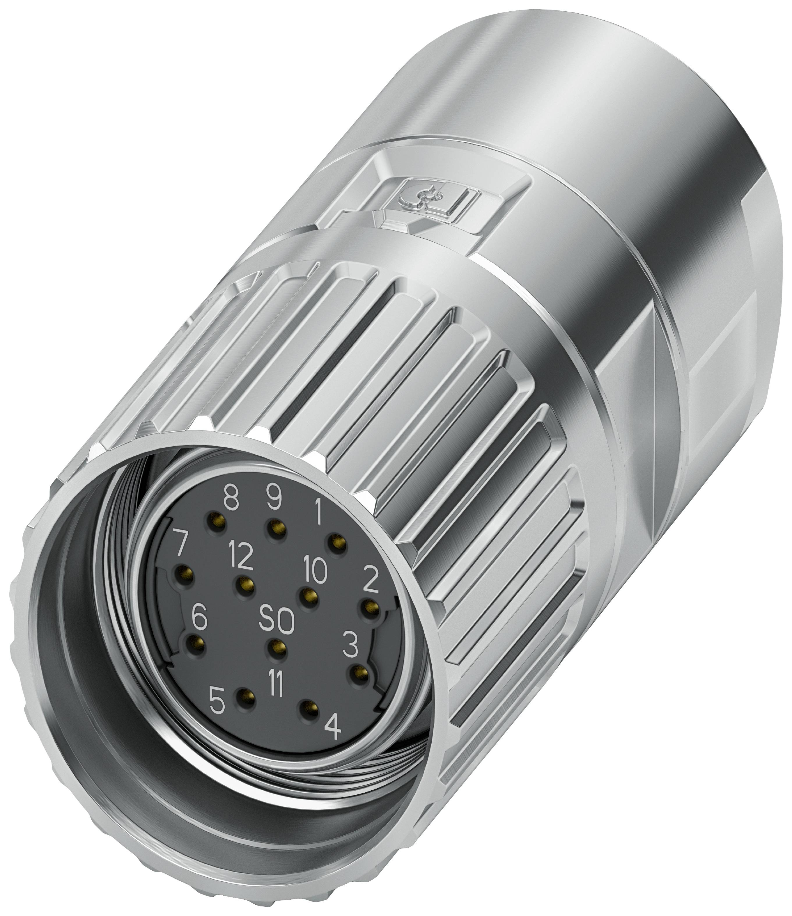 Signalsteckverbinder M23 - Serie RF 1069313 M23-12S2N8A80DU Phoenix Contact Inhalt: 1St.