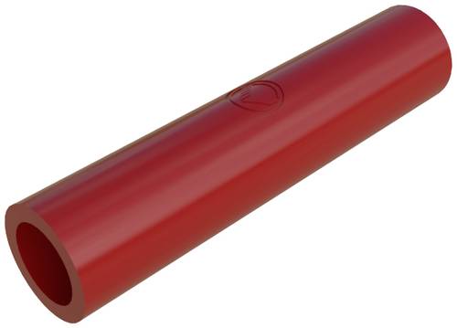Hirschmann Test & Measurement KD 10 Verbindungskupplung Buchse 4 mm - Buchse 4 mm Rot