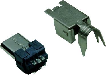 BKL Electronic 10120262 Micro USB Stecker 5 polig Typ B 10120262