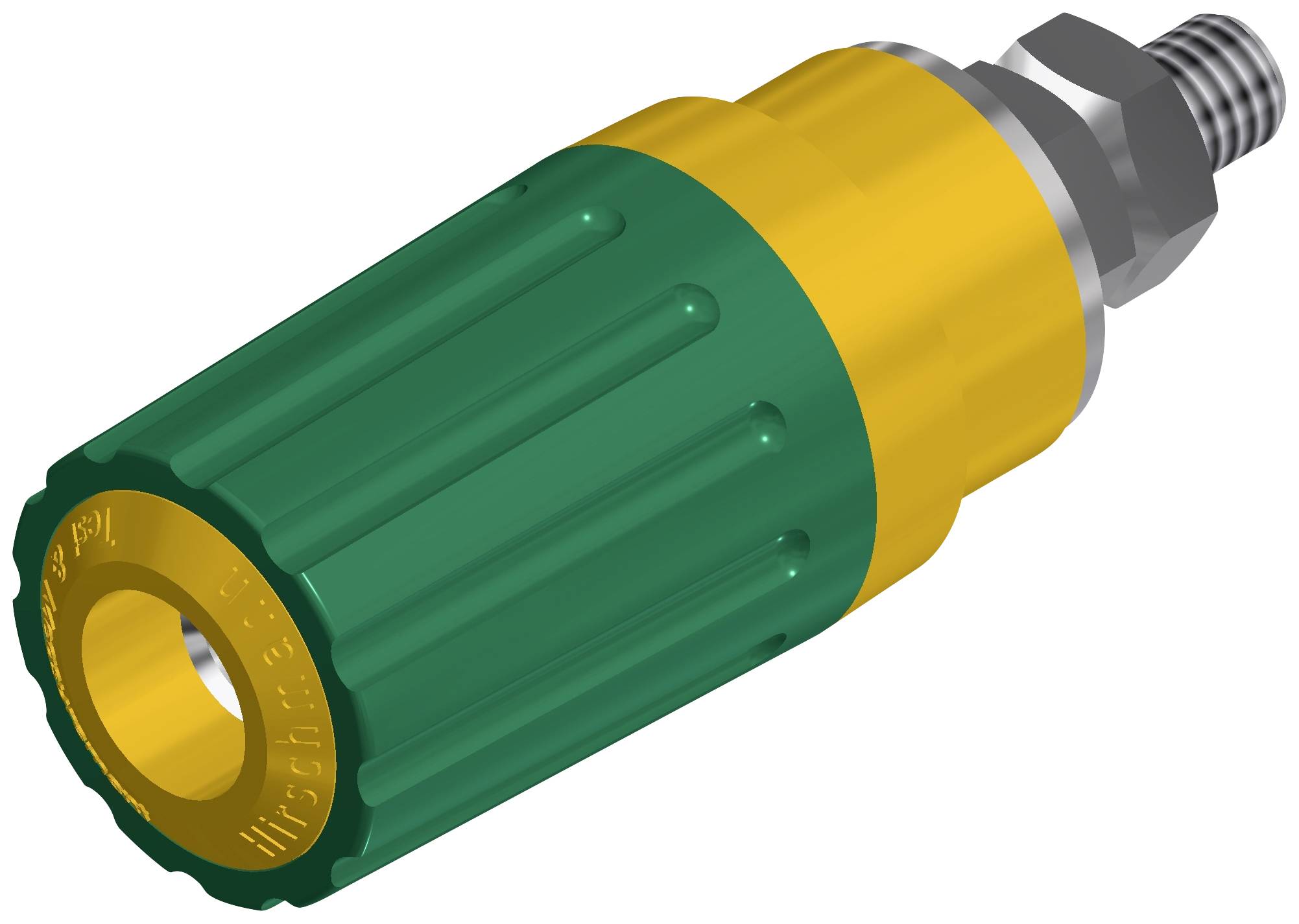 SKS Hirschmann PKI 100 Polklemme Gelb, Grün 35 A