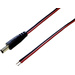 Câble de raccordement basse tension BKL Electronic 072016 DC mâle - extrémité(s) ouverte(s) 5.5 mm 2.1 mm 2.1 mm 2.00 m 1 pc(s)