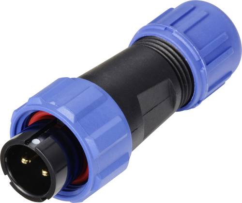 Weipu SP1310 / P 2 I Rundstecker Stecker, gerade Gesamtpolzahl: 2 Serie (Rundsteckverbinder): SP13