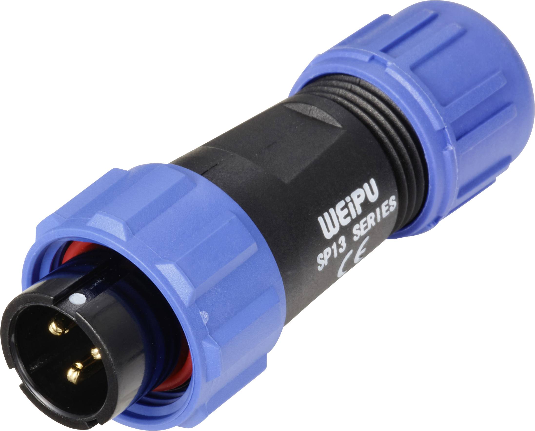 Weipu SP1310 / P 3 I Rundstecker Stecker, gerade Gesamtpolzahl: 3 Serie (Rundsteckverbinder): SP13