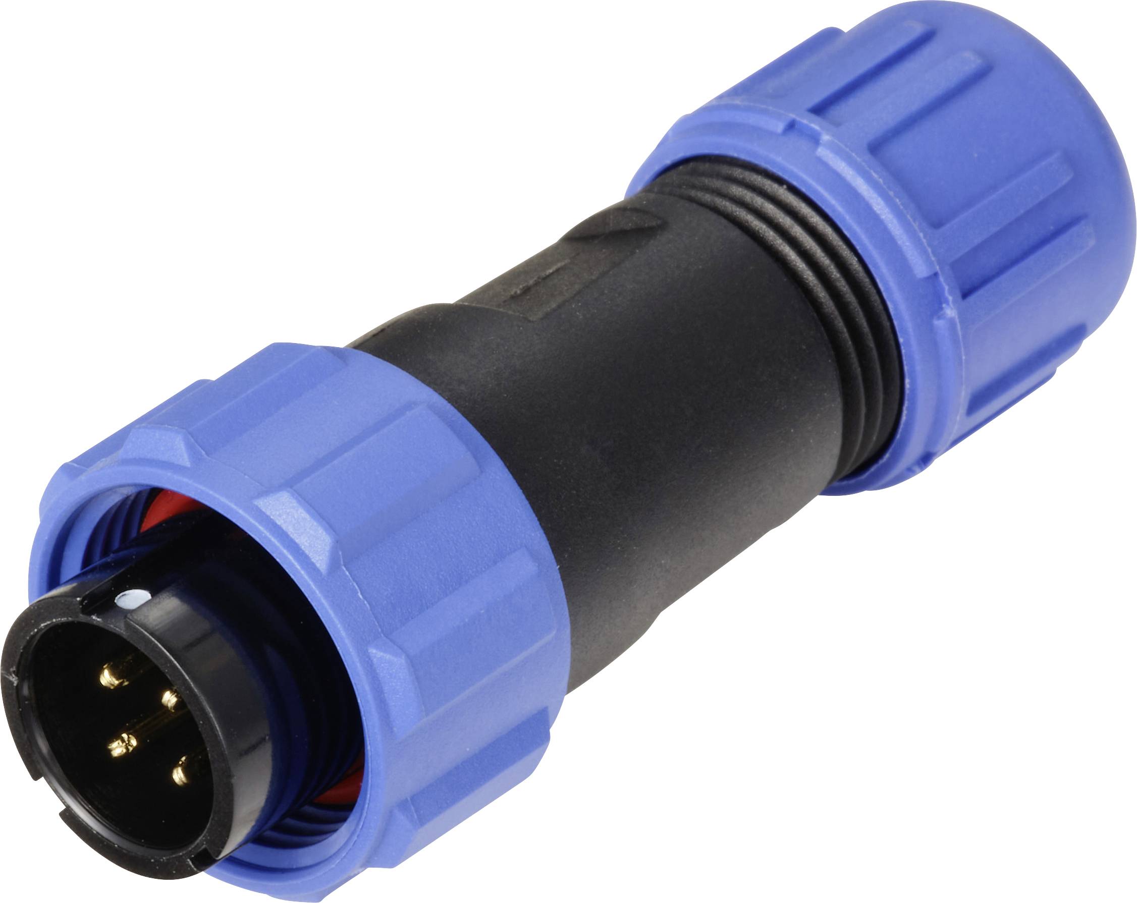 Weipu SP1310 / P 4 I Rundstecker Stecker, gerade Gesamtpolzahl: 4 Serie (Rundsteckverbinder): SP13