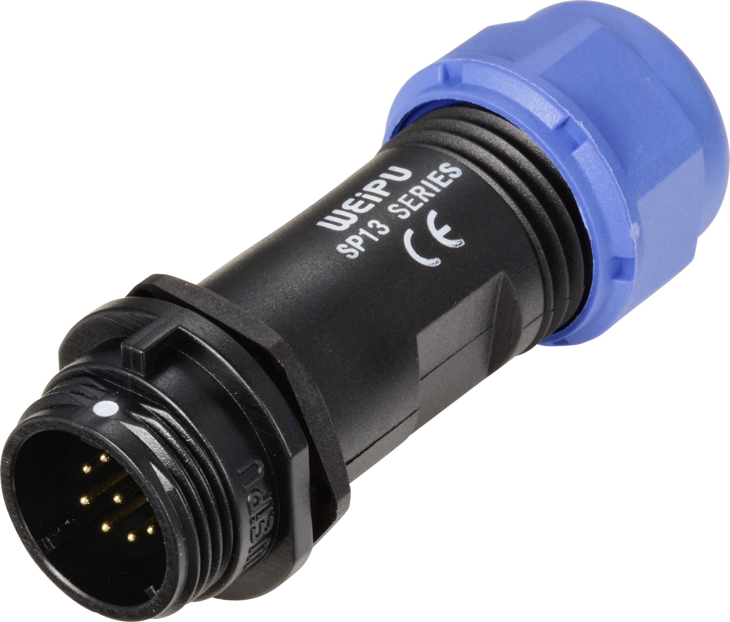 Weipu SP1311 / P 9 II Rundstecker Stecker, gerade Gesamtpolzahl: 9 Serie (Rundsteckverbinder): SP13