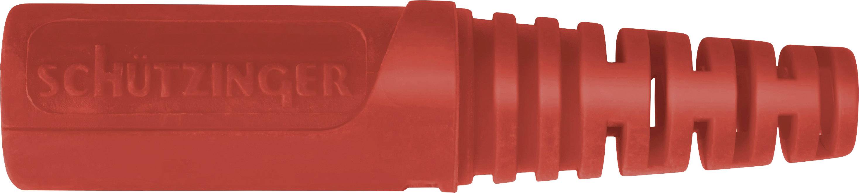 Schützinger KU 09 L / RT Laborbuchse Kupplung, gerade Stift-Ø: 4 mm Rot