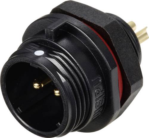Weipu SP1312 / P 2 Rundstecker Stecker, Einbau Gesamtpolzahl: 2 Serie (Rundsteckverbinder): SP13 1