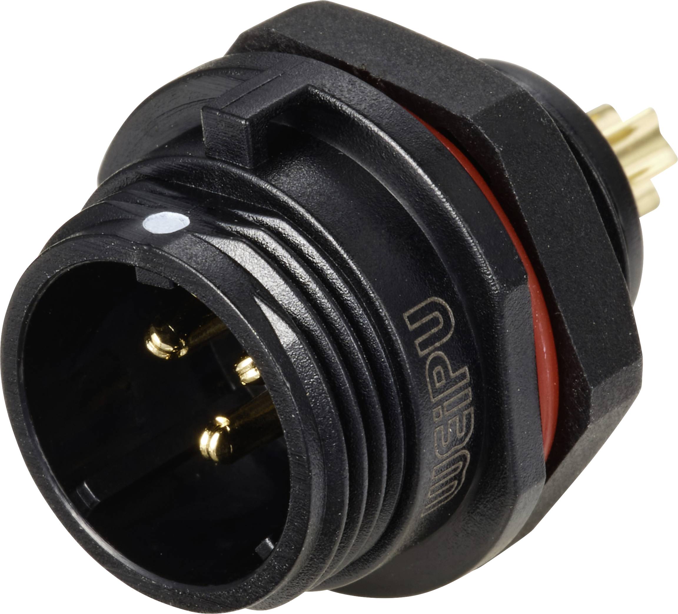 Weipu SP1312 / P 3 Rundstecker Stecker, Einbau Gesamtpolzahl: 3 Serie (Rundsteckverbinder): SP13 1St.