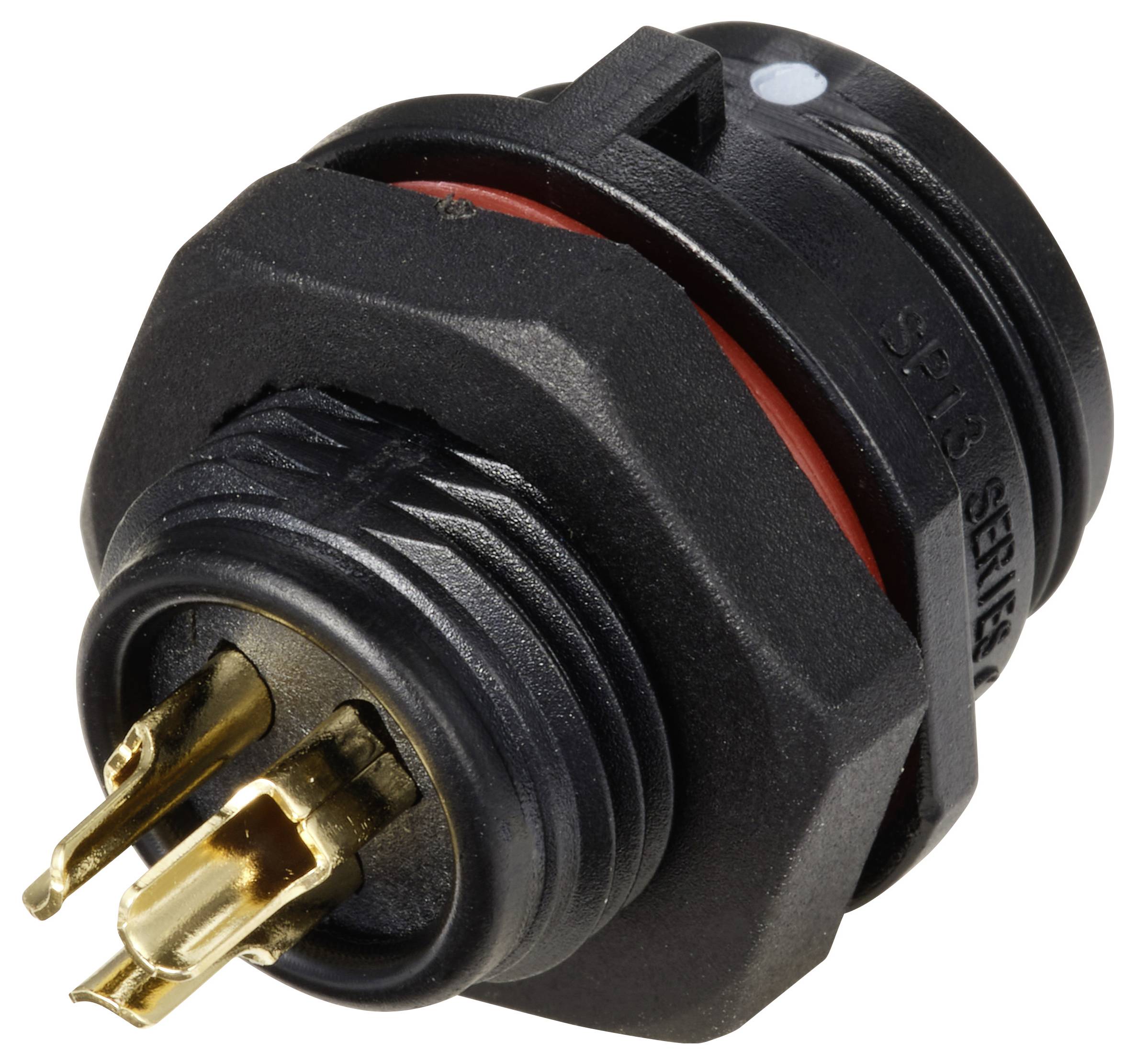 Weipu SP1312 / P 3 Rundstecker Stecker, Einbau Gesamtpolzahl: 3 Serie (Rundsteckverbinder): SP13 1St.