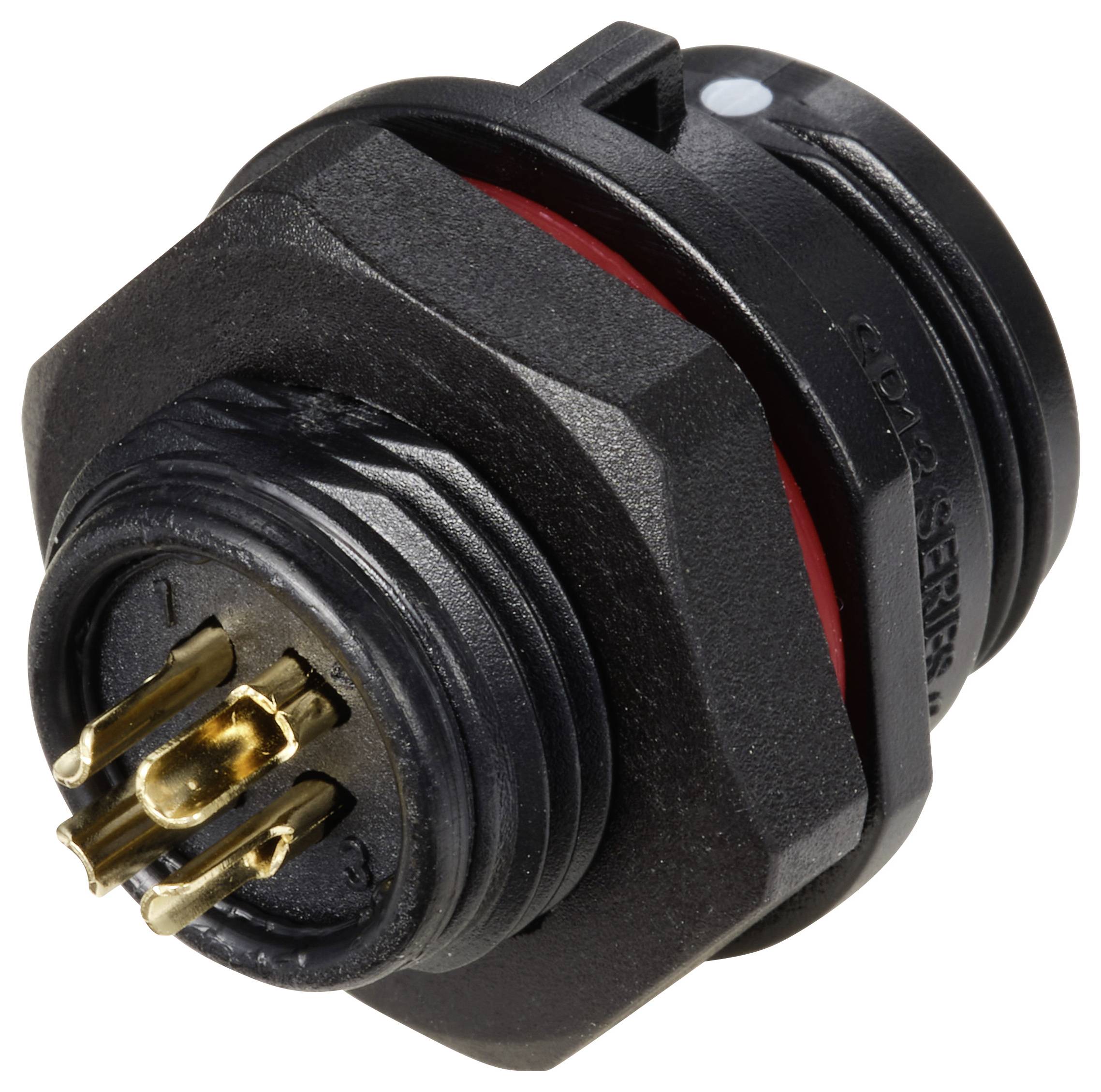 Weipu SP1312 / P 4 Rundstecker Stecker, Einbau Gesamtpolzahl: 4 Serie (Rundsteckverbinder): SP13