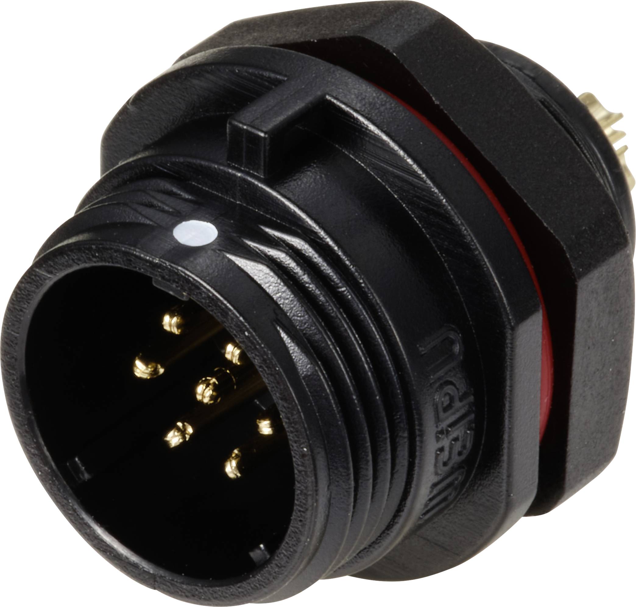 Weipu SP1312 / P 7 Rundstecker Stecker, Einbau Gesamtpolzahl: 7 Serie (Rundsteckverbinder): SP13 1