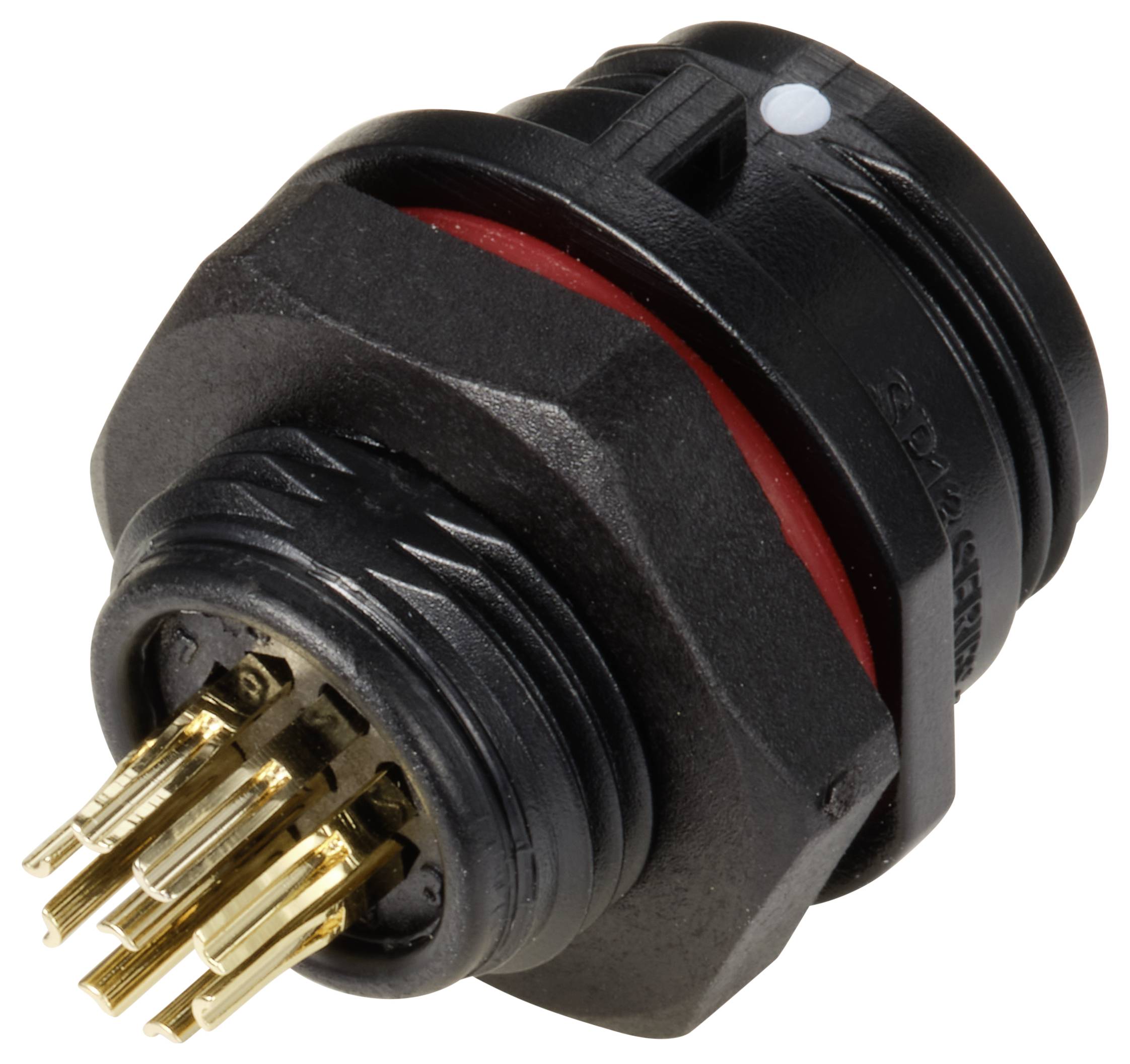 Weipu SP1312 / P 9 Rundstecker Stecker, Einbau Gesamtpolzahl: 9 Serie (Rundsteckverbinder): SP13