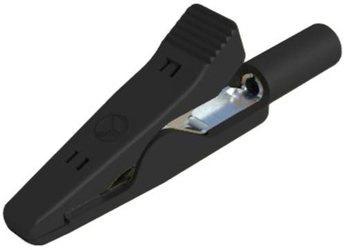 Hirschmann Test & Measurement MA 1 Miniatur-Abgreifklemme Schwarz Klemmbereich max.: 4 mm Länge: 41.5 mm 1 St.